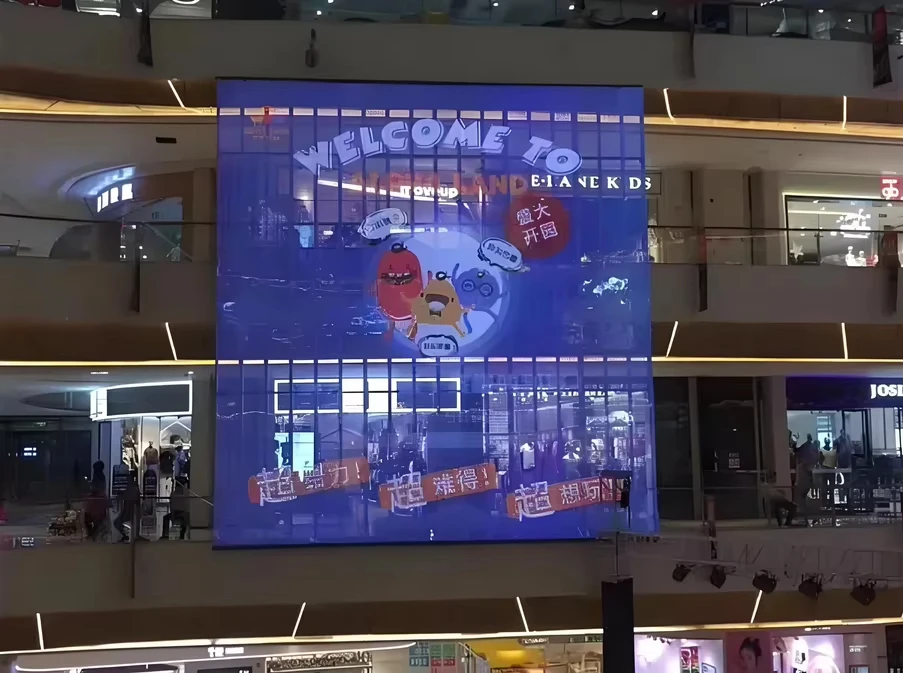 Custom Transparent LED Screen indoor High Transparency P3.9 P7.8 P10.4 HD LED Transparent Displayled screen sheet for window - Image 12
