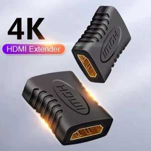4K HDMI Extender Female to Female Converter Extension Audio Adapter for Monitor Laptop PC TV PS4/PS3 Display