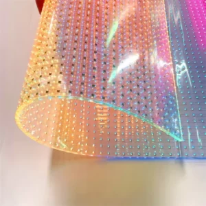 Flexible Transparent LED Display Screen for Indoor/Outdoor Glass Wall – Adhesive Crystal LED Film (P3.9 / P7.8 / P10.4)