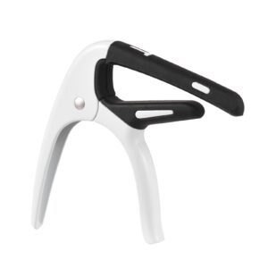 Zinc Alloy Guitar Capo with Pick – Universal Tone Changer for Acoustic, Electric Guitar, Ukulele & Mandolin