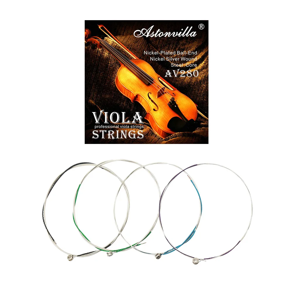 Astonvilla Professional Violin, Viola, and Cello Strings Set – E-A-D-G Nickel Silver & Stainless Steel Wound | Multiple Colors & Sizes Available - Image 12