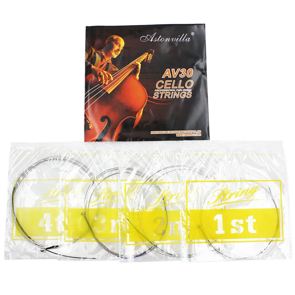 Astonvilla Professional Violin, Viola, and Cello Strings Set – E-A-D-G Nickel Silver & Stainless Steel Wound | Multiple Colors & Sizes Available - Image 52