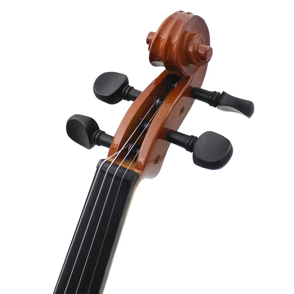 Astonvilla 4/4 Acoustic Violin Full Size – Solid Wood Fiddle with Spruce Panel, Case, Bow, and Accessories - Image 2