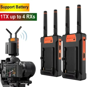 BOVBOX WL900S 200m Wireless HDMI Extender | 1080p Video Transmitter & Receiver for Live Streaming, Weddings, Churches & Events