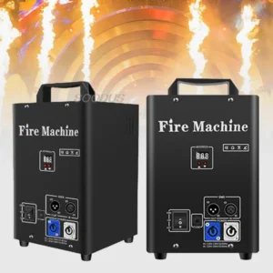 SOODUS 100W DMX512 Stage Flame Machine – Single-Head Fire Jet Pyrotechnic Effect for Concerts, Clubs & Outdoor Events