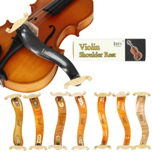 IRIN Violin Shoulder Rest 4/4 – Adjustable Maple, Wood & ABS Models (AY Series)