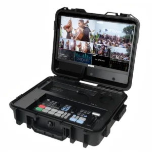 Osee GoStream Duet Kit – All-in-One Multi-Camera Live Streaming Video Mixer, Recorder, Player with 14" Display