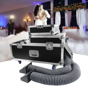 2000W Low-Lying Fog Machine – Professional Water Smoke Effect with Dual Tubes & Remote Control for Weddings, DJ, Disco & Stage Shows