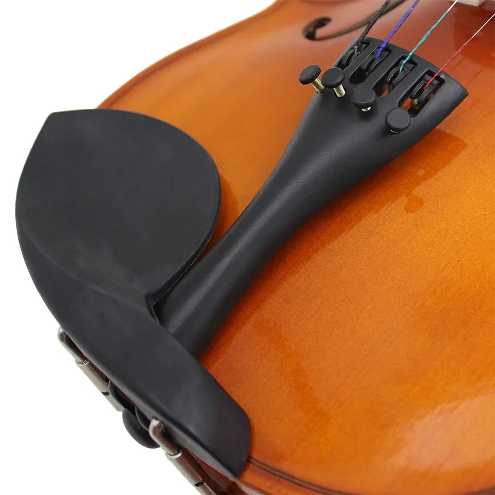 Astonvilla 4/4 Acoustic Violin Full Size – Solid Wood Fiddle with Spruce Panel, Case, Bow, and Accessories - Image 5
