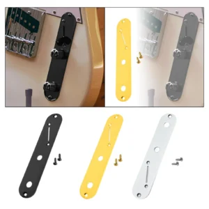 32mm Steel Control Plate for Electric Guitars – Lightweight Professional Guitar Accessory, Durable String Instrument Part