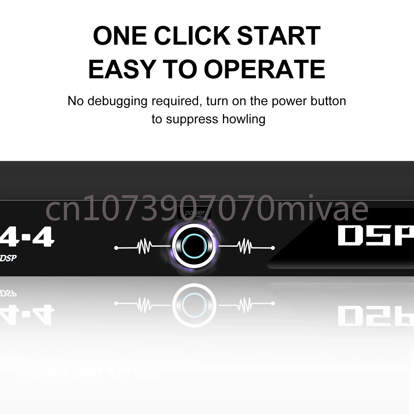 Professional Microphone Feedback Suppressor – Digital FBX Noise Cancelling Sound System for Stage, Club, Home, and Live Events - Image 4