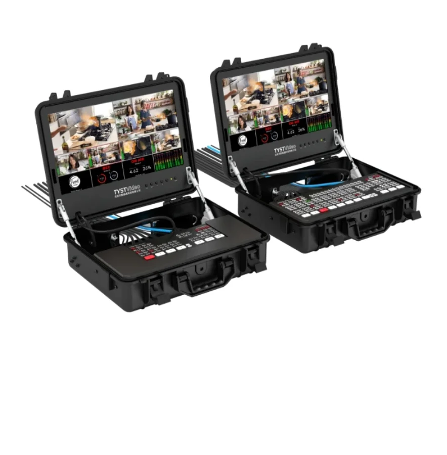 TYST VIDEO TY-ATEM MINI Case with Built-in 15.6" Full HD Monitor – Portable Protective Case for Blackmagic Design ATEM Mini Switcher - Image 2