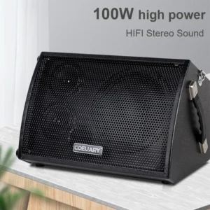 100W High-Power Electric Guitar Amplifier & HIFI Bluetooth Speaker – Outdoor Sound System & Music Player