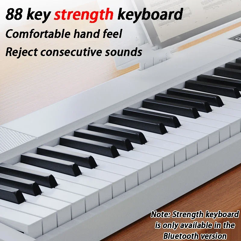 88 Key Folding Electronic Organ – Portable Strength Keyboard for Beginners and Professionals | OLOMM Brand - Image 2