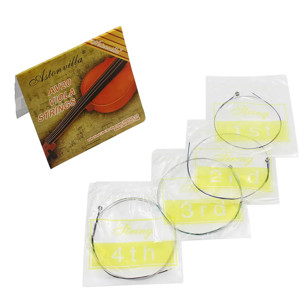 Astonvilla Professional Violin, Viola, and Cello Strings Set – E-A-D-G Nickel Silver & Stainless Steel Wound | Multiple Colors & Sizes Available - Image 39
