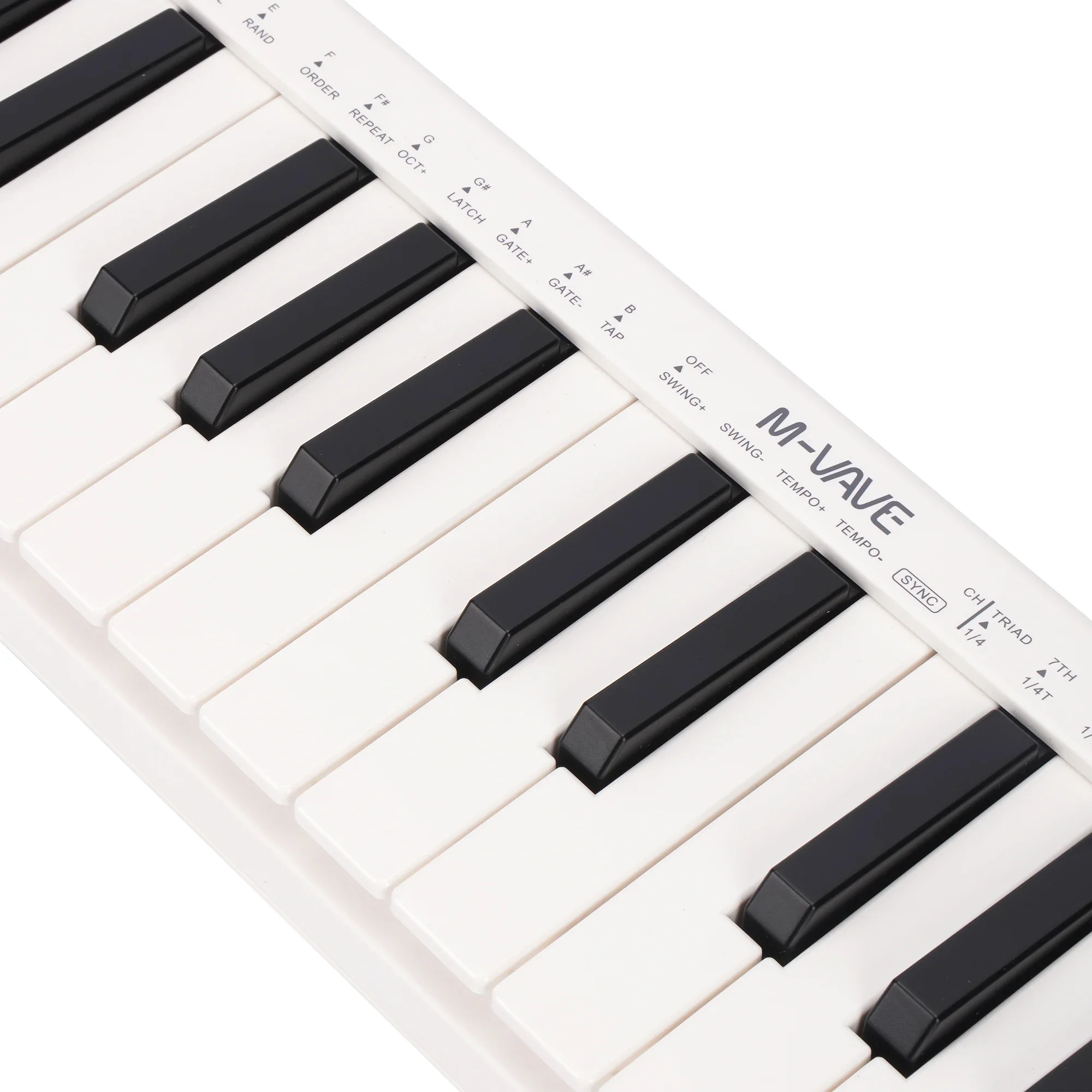 M-VAVE SMK-25 Mini MIDI Keyboard – 25-Key USB Rechargeable Portable MIDI Controller - Image 5